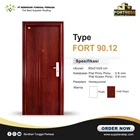 Fortress Wood Pattern Steel Door Fortress Series 90 3