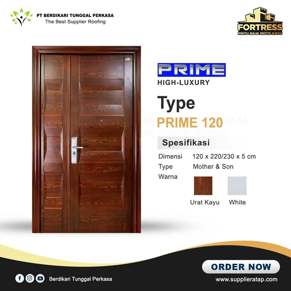 Fortress Prime High Luxury Steel Door
