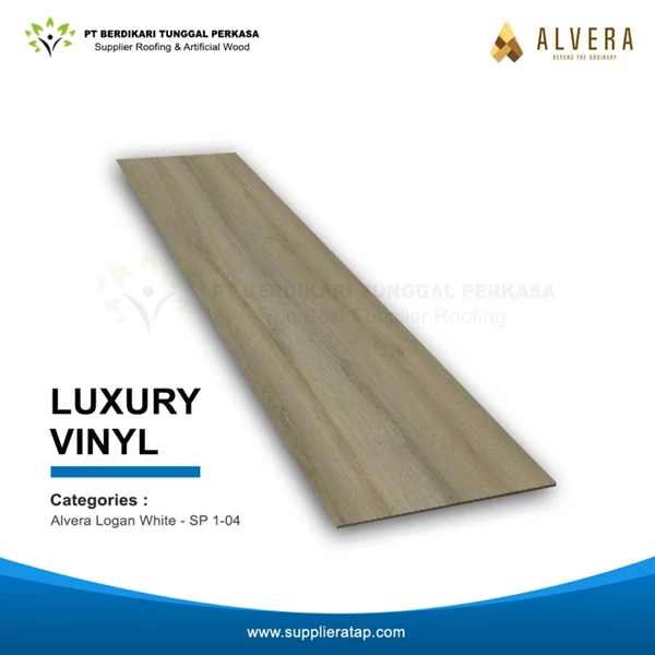 Alvera 4mm SPC Flooring Wood & Stone Series with Click System Per Box