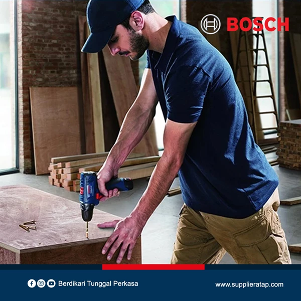 Cordless Drill Machine - Bosch GSR 120 Cordless Iron Drill 12V - 2 Batteries