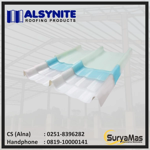 Fiberglass Roofing Alsynite XRP Lite 1.5 mm