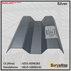Roof Polycarbonate Sunloid 0.8 mm Greca Silver 1
