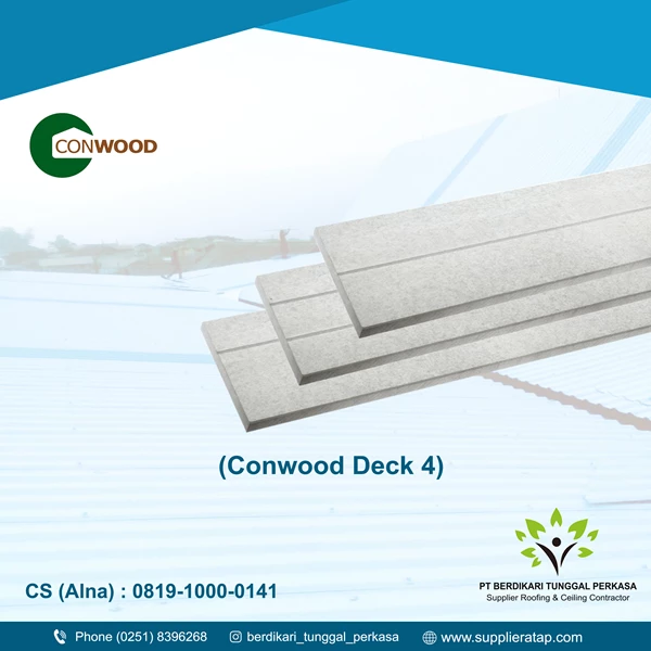 Conwood Decorative Deck 4" Tebal 25 mm