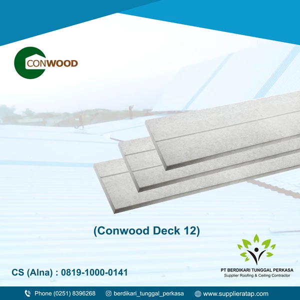Conwood Deck 12" D1 Thick 25 mm