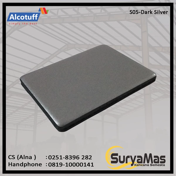 Aluminium Composite Panel S 05 Dark Silver