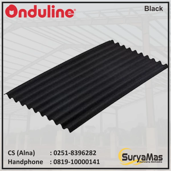 Onduline Classic Bitumen Roof 3 millimeter Thick Black