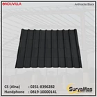 Onduvilla Bitumen Roof Thick 3 millimeter Anthracite Black Color 1