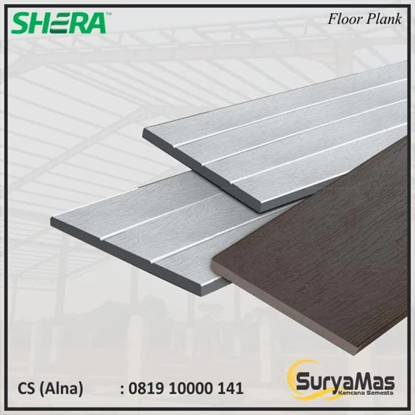 Shera Wood type Floor Plank 25 mm x 250 mm x 4000 mm