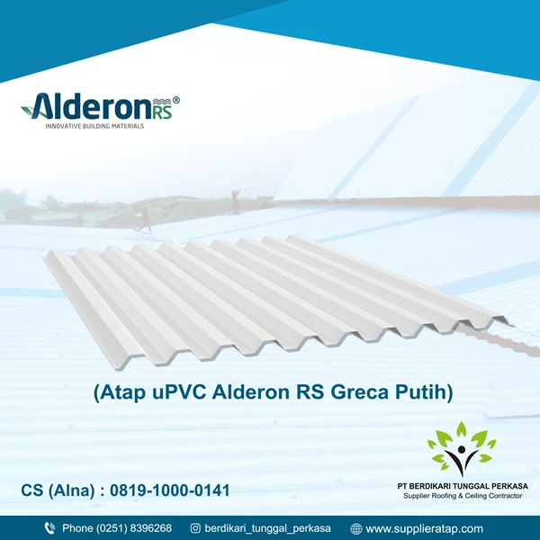 uPVC Alderon 760 RS Roof Greca Type