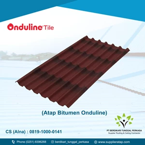 Atap Bitumen Onduline Tile