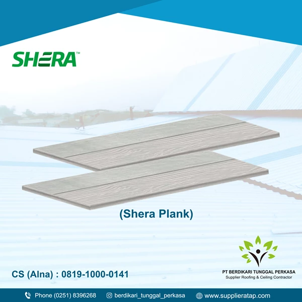 Shera Wood Plank (8 mm x 200 mm x 3000 mm)