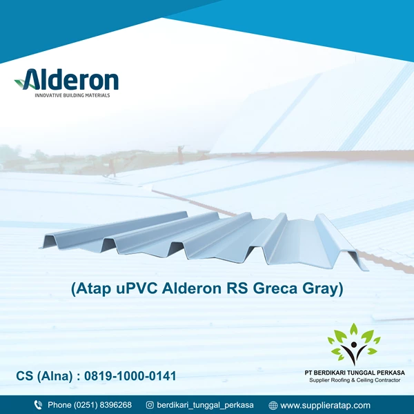 uPVC Alderon 760 RS Roof Trimdeck Type
