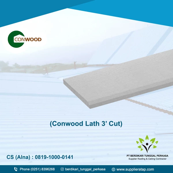 Conwood Lath 3" Cut