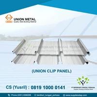 Atap Union Metal clip panel