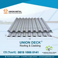Atap Union Deck Lebar 680 mm
