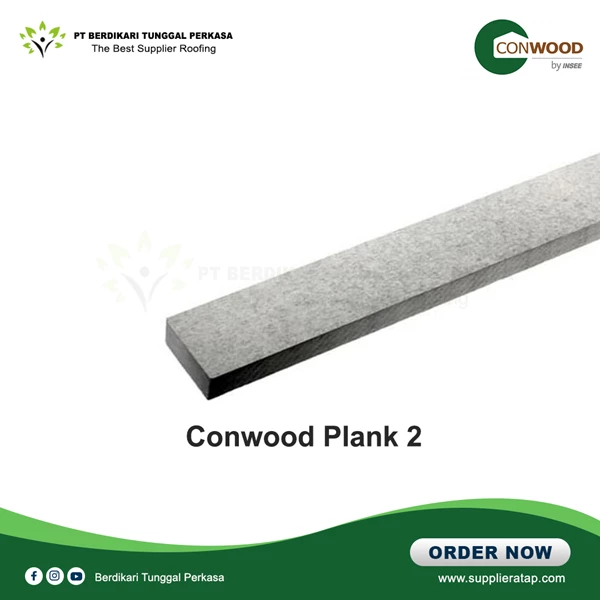 Artificial Wood / Conwood Plank 2"
