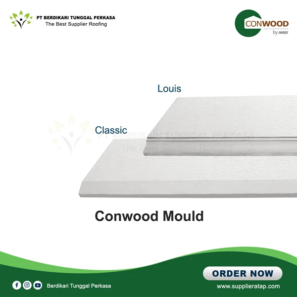 Artificial Wood / Conwood Floor Mould 4"