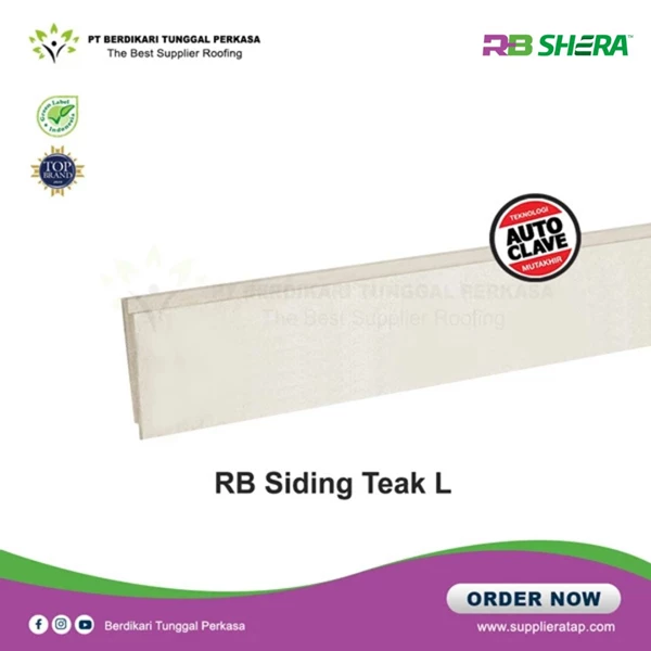 RB Shera Siding / Artificial Wood / Papan Kalsium Silikat