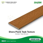 Artificial Wood / Kayu Shera Plank Coloured Smooth Texture 4