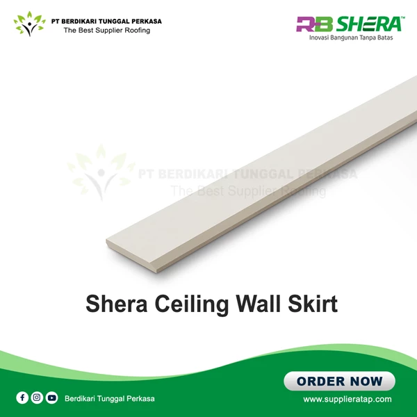 RB Shera Skirt Classic Profile / Artificial Wood / Papan Silikat