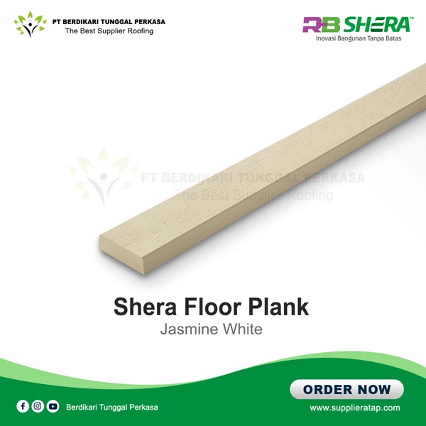 RB Shera Wood Floor Plank Colourthrough / Artificial Wood / Papan Silikat