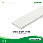 Artificial Wood / Kayu Shera Stair Straight Grain 1