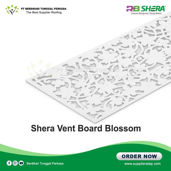 RB Shera Vent Board / Artificial Wood / Papan SIlikat