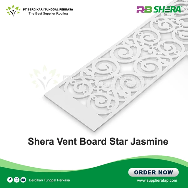 RB Shera Vent Board / Artificial Wood / Papan SIlikat