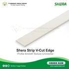Artificial Wood / Kayu Shera Strip Teak Smooth Texture 2