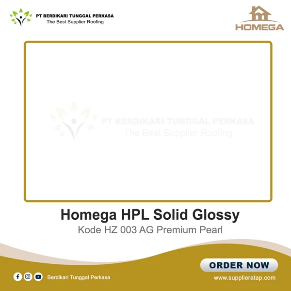 HPL Wood Coating / Homega HPL Solid Glossy