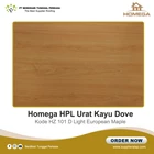 Pelapis Kayu HPL / Homega HPL Urat Kayu Dove 1