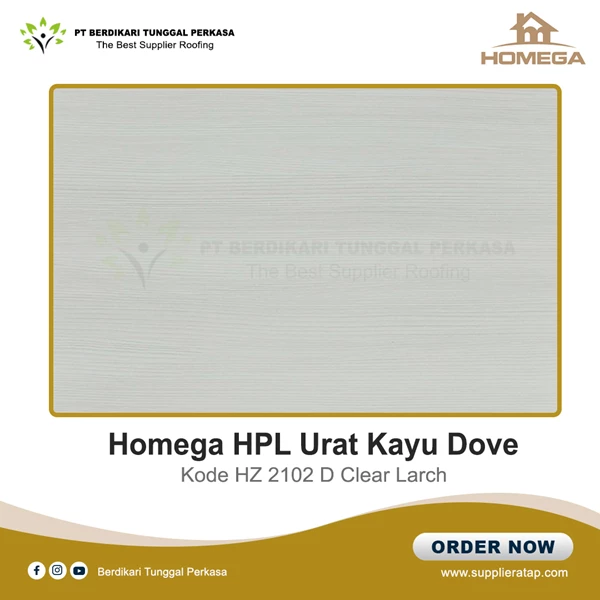 HPL Wood Coating / Homega HPL Dove Grain