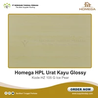Pelapis Kayu HPL / Homega HPL Urat Kayu Glossy