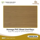 PVC Lembaran / Homega PVC Urat Kayu 8