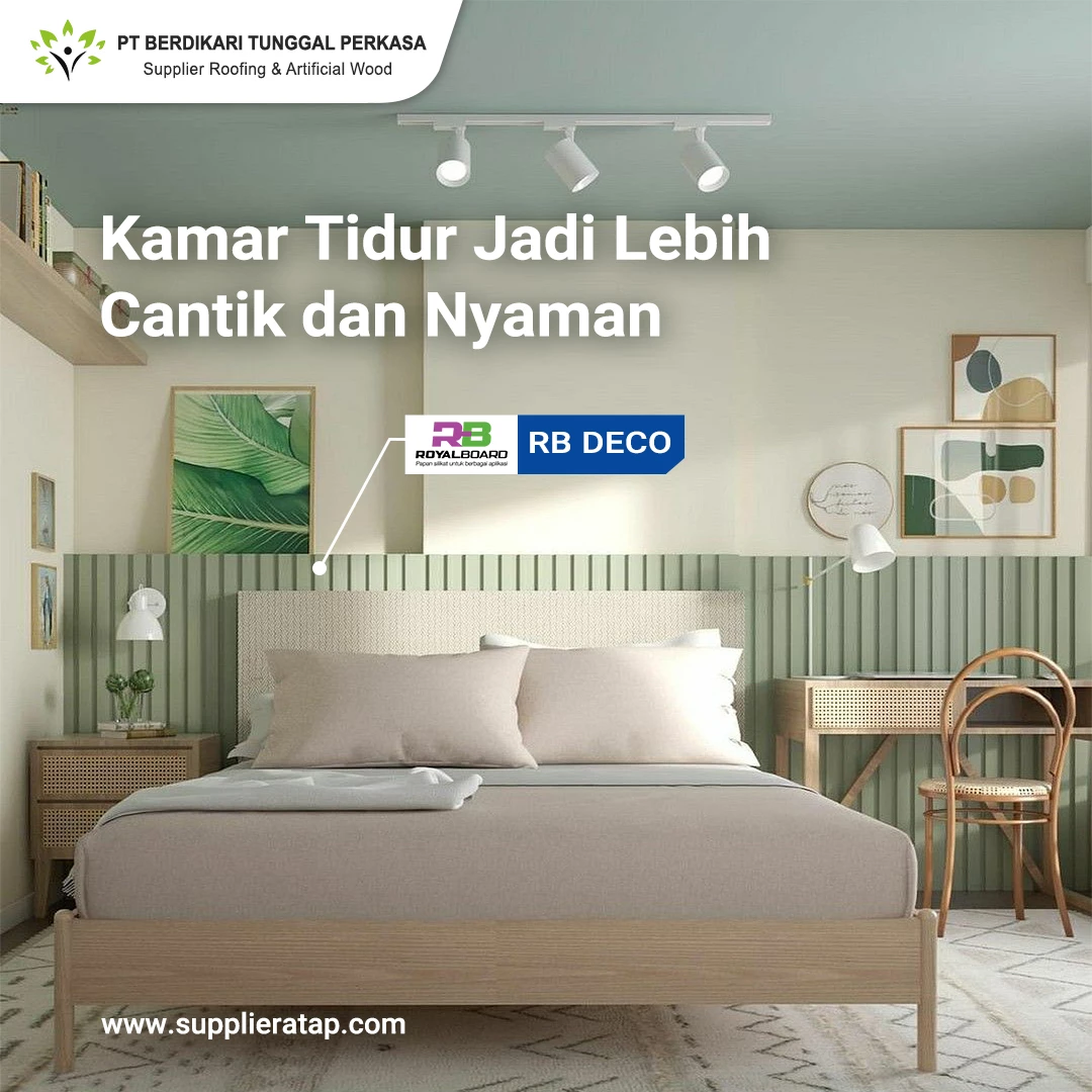 Kamar Tidur Jadi Lebih Cantik dan Nyaman