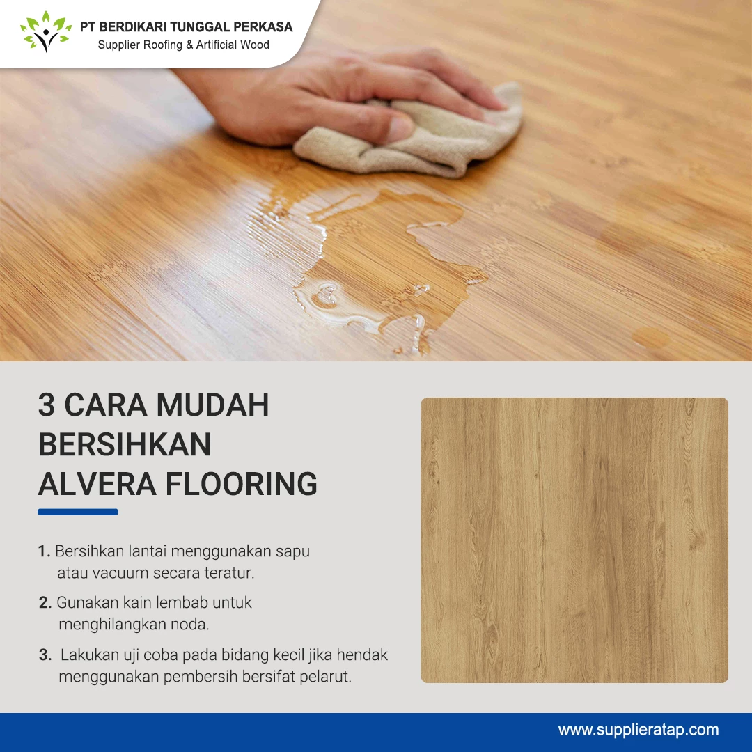 3 Cara Mudah Membersihkan Lantai Alvera