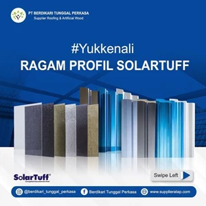Gelombang Atap Solartuff Ragam Pilihan untuk Atap Fungsional