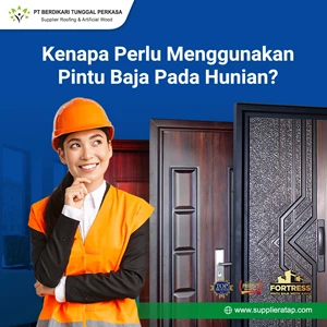 Mengapa Memilih Pintu Baja untuk Hunian Anda?