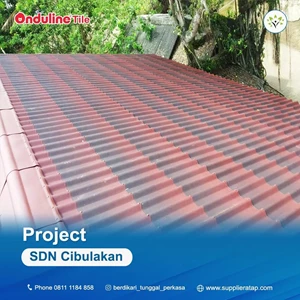 Project Atap Sekolah Menggunakan Atap Onduline Tile
