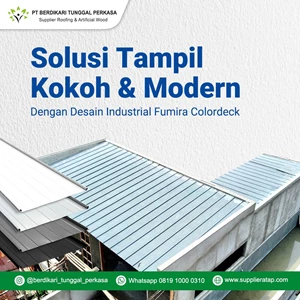 Solusi Tampil Kokoh Modern Dengan Desain Industrial Fumira Colordeck