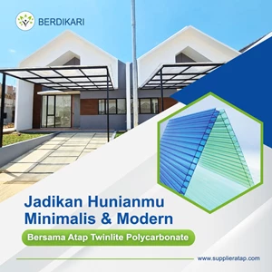 Jadikan Hunianmu Minimalis & Modern Dengan Atap Twinlite